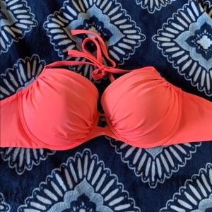 Coral Victoria’s Secret bathing suit top 36DD